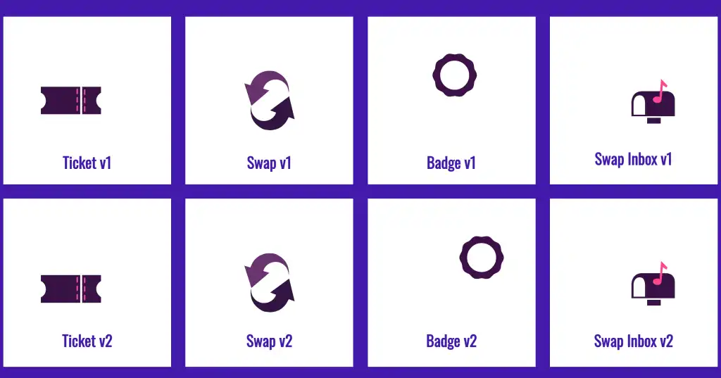 Static Image of Souvinear of Microinteraction Iterations and Versions Showcase