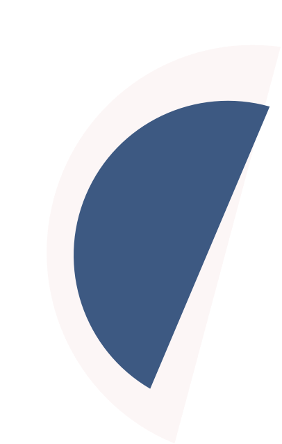 About Page - Static Image of Gray and Blue Shapes Graphic