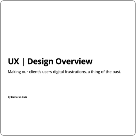 Static Image of ITS User Experience Awareness Presenation 1
