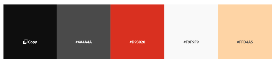 Grid of Color Inspiration