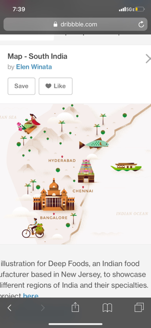 Map inspiration details