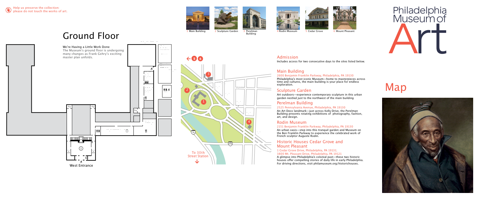 Static Image of Philadelphia Museum of Art Augmented Reality User Interface Prototype