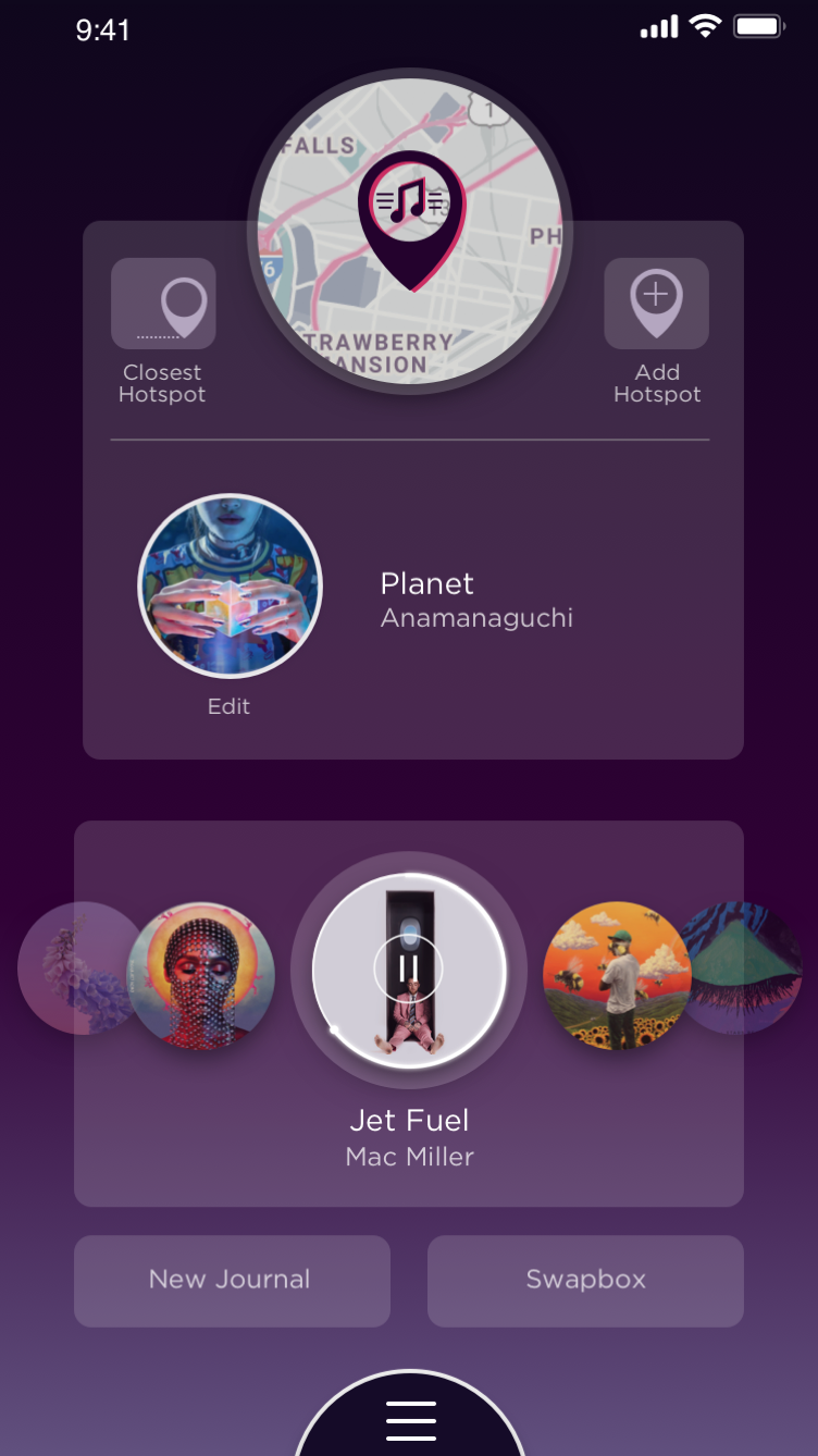 Souvinear Project Example - Screenshot of Home App Dashboard Functionality Overview - Grid Item 4
