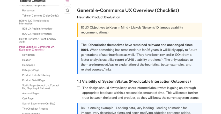 Static Image of ITS Internal User Experience Documentation 3